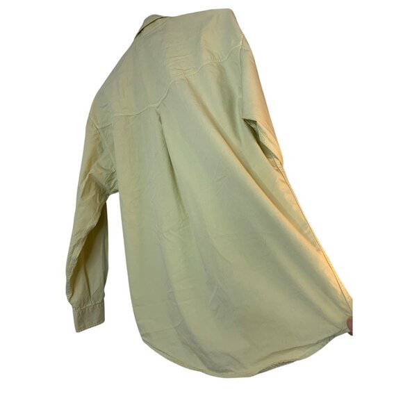 VTG 90s Versace Jeans Signature Mens Button-Up Cotton Shirt Size S Italy  RAA104 - Picture 8 of 9